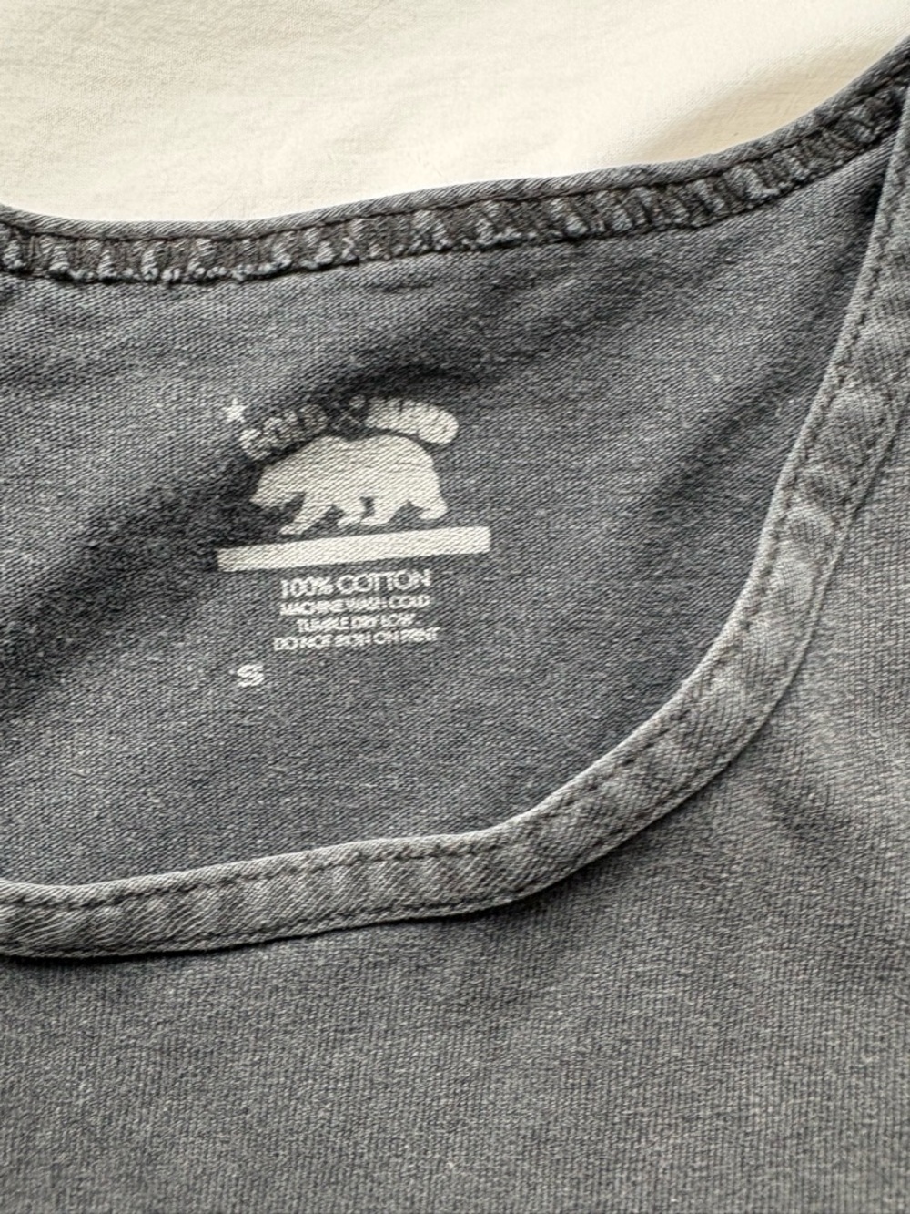 CALI Golden State of Mind Black Graphic Tank Top - Picture 2 of 6